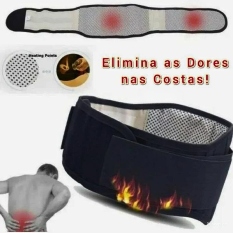 Cinta Belt para alívio lombar magnética